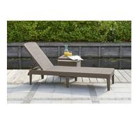 LIT DE PLAGE REFERMABLE CHAISE LONGUE EN ROTIN CHAISE LONGUE JAIPUR 37033V