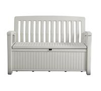 Keter/chalet et jardin- Patio Bench Coffre, Blanc, 227 L