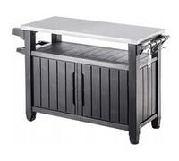 KETER/Chalet-Jardin 12-931336 Grand Buffet Barbecue Résine Marron 123 x 54 x 90 cm Graphite G