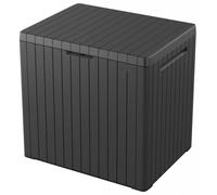 KETER CITY BOX 113L Coffre de rangement 57,8 x 44 x 55 cm, graphite 17208324