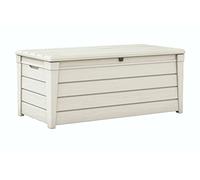 Keter - Coffre de Jardin Brightwood Poolbox, capacité 454 litres 145 x 69,7 x 60,3 cm