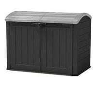 KETER Coffre de jardin - En resine - 2000 L - Noir Noir G