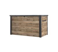 Keter Coffre de jardin Signature 870L - Aspect bois Douglas