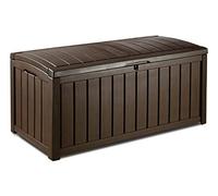 KETER Coffre de rangement extérieur PVC GLENWOOD - 390 litres