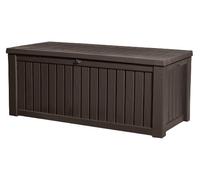 Keter Coffre de jardin Keter 'Rockwood Deck' brun foncé 155 x 72,4 cm