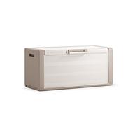 KETER | Coffre de rangement GULLIVER, Beige, Coffre, 118x49x55 cm