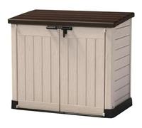 Keter - Coffre Multifonctions - Toit Plat - 1200l - En Résine Beige