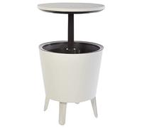 Keter Cool Bar Table réfrigérateur pour extérieur et Jardin, capacité 30 l, 45 canettes, 52 x 42 x 52 cm, Marron