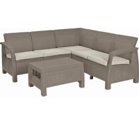 KETER CORFU RELAX Ensemble de jardin, cappuccino/beige 17202123