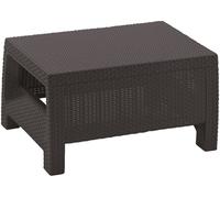 KETER CORFU Table de salon, 77 x 57 x 42 cm, marron 17197360