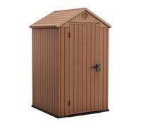 KETER DARWIN 4 x 4 Abri de jardin, 125,8 x 116,37 x 205 cm, marron 17212741