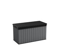 Keter Darwin Boîte de rangement - 570L - 142,5x65,5x78,2cm - Gris