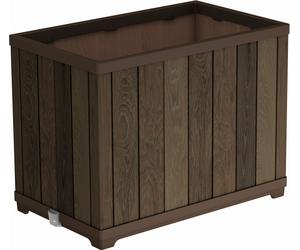 KETER DECO RECTANGLE TALL Pot de fleurs, 45,5 x 76 x 55 cm, walnut 17213625