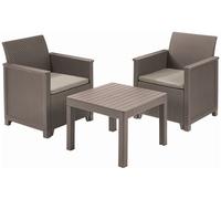 KETER ELODIE Ensemble de balcon, cappuccino/sable 17209482