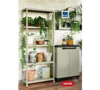 ETAGERE PLANET 75/5 - RECYCLE, Etageres, Gris, 75 x 32 x 176 cm