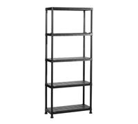 Etagère de rangement - KETER - ETAGERE PLUS 75/5 - 5 tablettes - Noir
