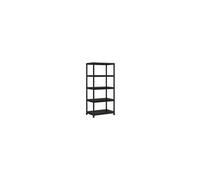 Keter Étagère de rangement KIS PLUS XL/5 – 90 x 60 x 187 cm – Noir