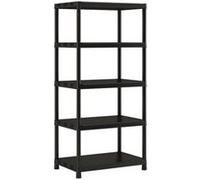 Keter Étagère de rangement KIS PLUS XL/5 – 90 x 60 x 187 cm – Noir