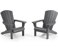 Keter Fauteuil de Jardin Adirondack - Lot de 2 - Anthracite