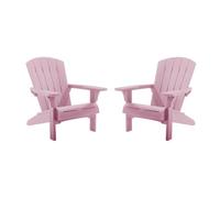 Keter Fauteuil de Jardin Adirondack - Lot de 2 - Rose
