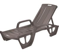 KETER FLORIDA Chaise longue, 190 x 67 x 42 cm, cappuccino 17180024