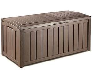KETER GLENWOOD 390L Coffre de rangement 128 x 65 x 61 cm, marron 17193522