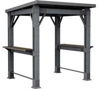 KETER GRILL GAZEBO Abri de barbecue, 247 x 200 x 238 cm, graphite 17213898