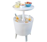 Keter Illuminated Cool Bar table glacière lumineuse 30 L blanc avec LED (231366)