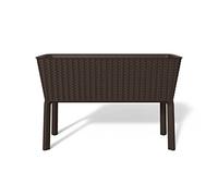 KETER - Jardinière Splendor Marron 114 x 49,3 x 75,7 cm