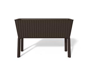 KETER - Jardinière Splendor Marron 114 x 49,3 x 75,7 cm