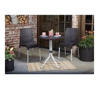 Keter Jeu de bistro Chelsea Graphite 223562 Graphite G