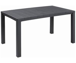 KETER JULIE Table de jardin, 147 x 90 x 74,5 cm, graphite 17209495