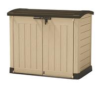 Keter M291820 Store It Arc 120 Boîte de rangement d'extérieur en résine