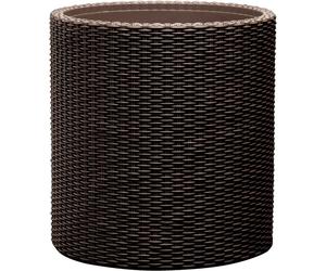 KETER MEDIUM CYLINDER Pot, 36 x 36 x 37,3 cm, rotin, marron 17197835