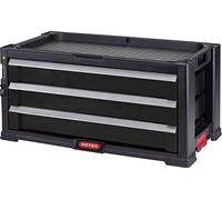 KETER Servante à outils 3 tiroirs - 59 x 29 x 26 cm