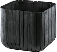 KETER CUBE PLANTER L Pot, 39,5 x 39,5 x 39,5 cm, anthracite 17201220