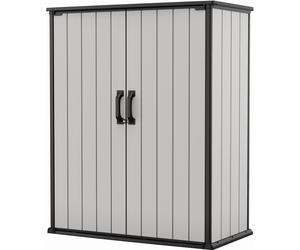 KETER PREMIER HIGH STORE Armoire de rangement 140 x 73,6 x 170,4 cm gris 17209552