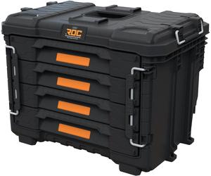KETER ROC PRO GEAR 2.0 Boîte a outils avec 4 tiroirs XL 56,5x37,5x41,3 cm 17212782