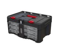 Keter Roc Stack N Roll 3 Ensemble Organisateur Conteneurs Transparent KETSNR3ORG