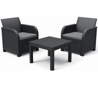 KETER ROSALIE Ensemble de balcon, graphite/gris 17210752