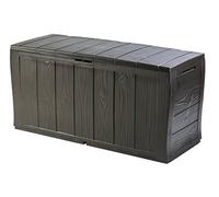 Keter Coffre de rangement de jardin Keter Sherwood 270L plastique brun Brun