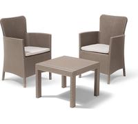 ALLIBERT SALVADOR Ensemble de balcon, cappuccino/beige 17200721