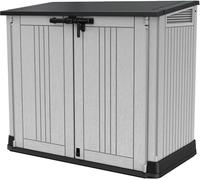 Keter Abri de jardin Store it Out Nova 249317 132×71,5×113,5 cm Gris clair, couvercle gris foncé