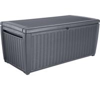 Coffre de jardin SUMATRA en résine - gris anthracite - 511 litres Gris anthracite