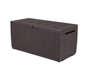 Keter Support et boîte de Style Universel en Bois, Springwood, 305 l, Marron