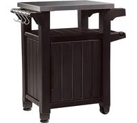 KETER UNITY 105L Table d'extérieur multifonctionnelle de barbecue, marron 17202663