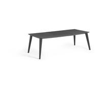 Table de jardin - rectangulaire - gris graphite - en résine - 8 à 10 personnes - Lima - Allibert by KETER