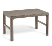 Keter Table de jardin Lyon Cappuccino 420015