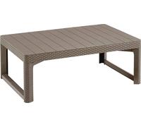 Keter Table de jardin Lyon Cappuccino-Brun