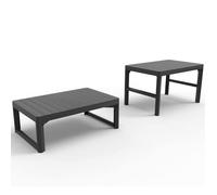 Keter Table de jardin Lyon Graphite 232300 420014